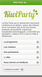 Mobile Screenshot of kiwiparty.nicolas-hoffmann.net