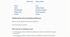 Desktop Screenshot of nicolas-hoffmann.net