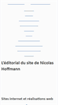 Mobile Screenshot of nicolas-hoffmann.net